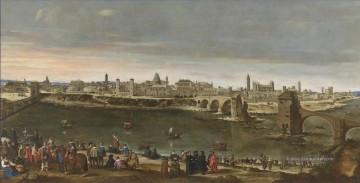  velázquez - Ansicht von Zaragoza Diego Velázquez